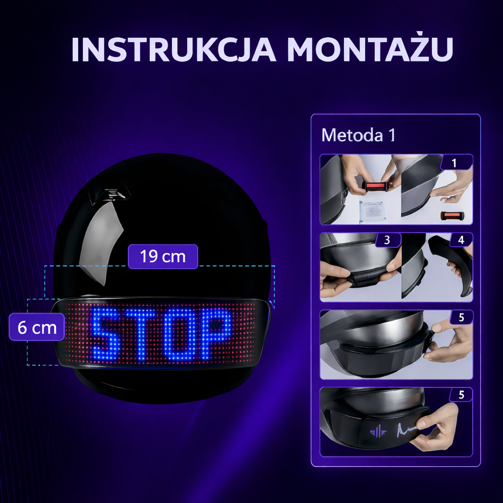 Haloride Pulse – personalizuj kask jednym ruchem